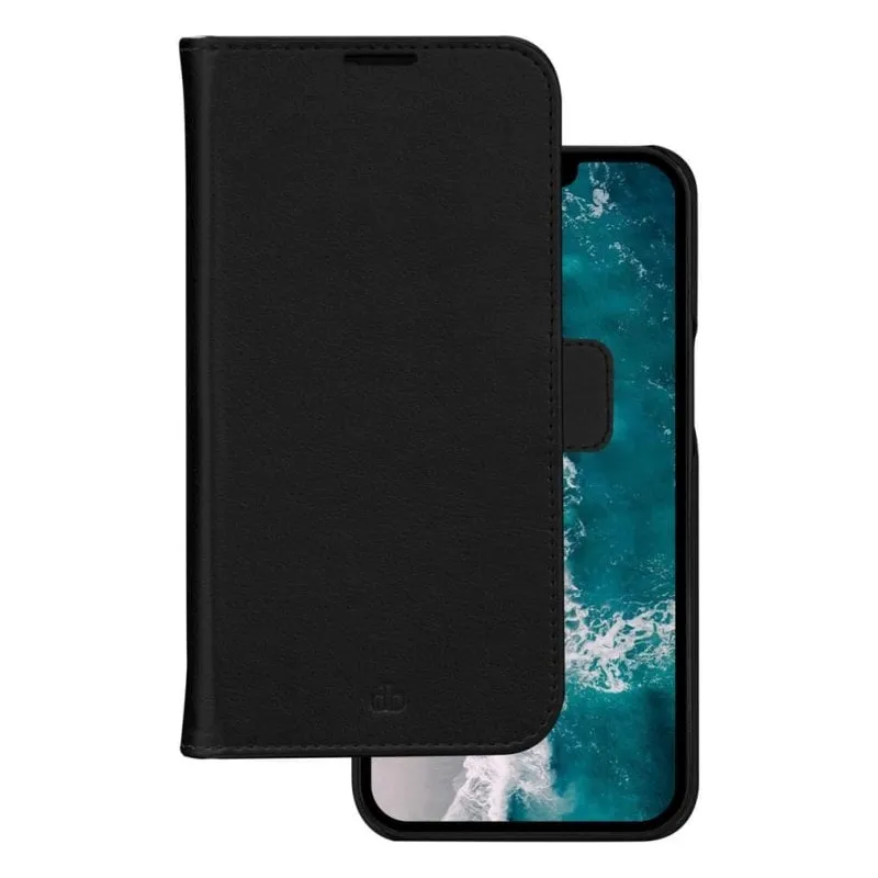 Funda para móvil dbramante1928 Stockholm Folio plastica riciclata nero magnetica per iPhone 14 Pro Max - immagine 1