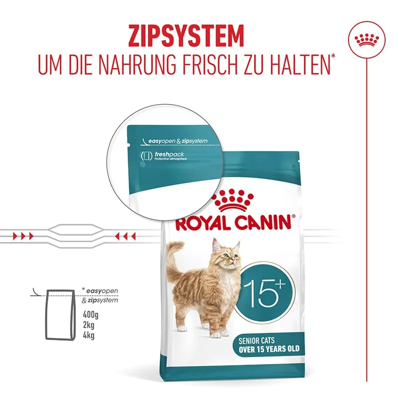 Ageing 15+ | Crocchette per gatti senior | 2 x 400 g | EPA & DHA - immagine 8