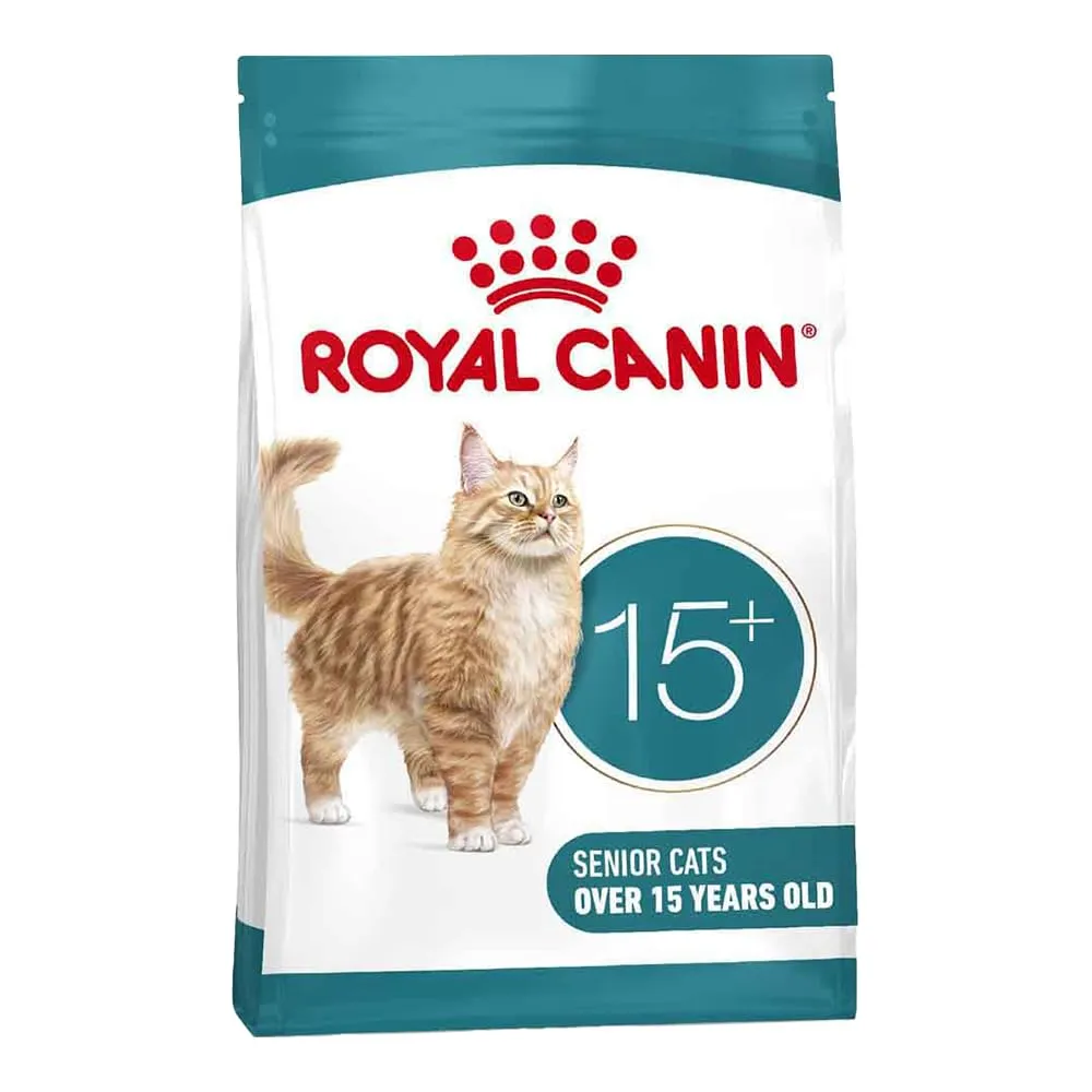 ROYAL CANIN AGEING 15+ | 4 kg | Alimento secco per gatti senior a partire da 15 anni | Formula con il complesso HealthyAge7™ | Contiene crocchette facili da masticare - immagine 1