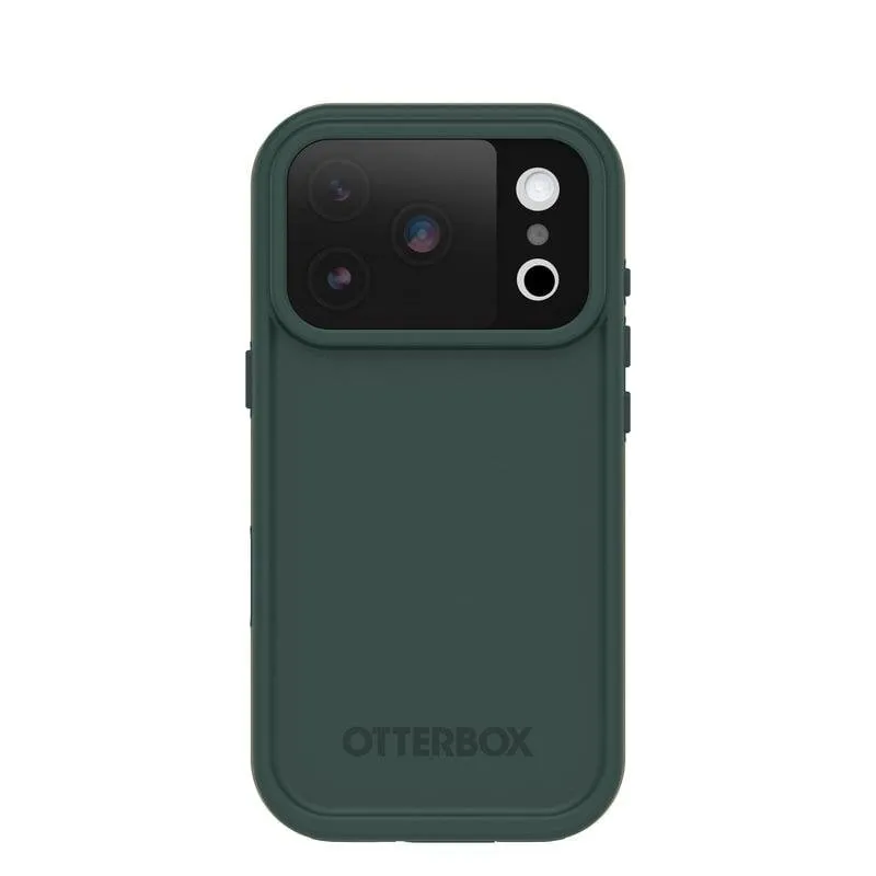 Funda para móvil OtterBox Fre MagSafe Cover plastica verde resistente acqua e urti per iPhone 17 Pro - immagine 1