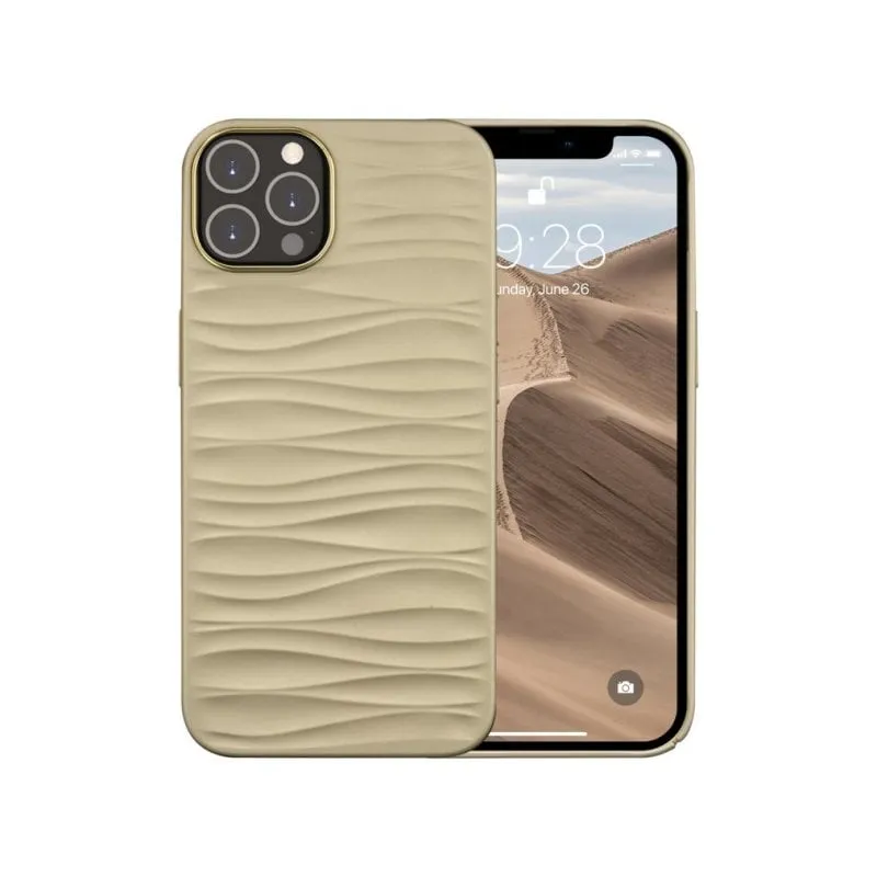 Custodia per cellulare dbramante1928 Dune Cover plastica riciclata sabbia per iPhone 14 Pro Max - immagine 1