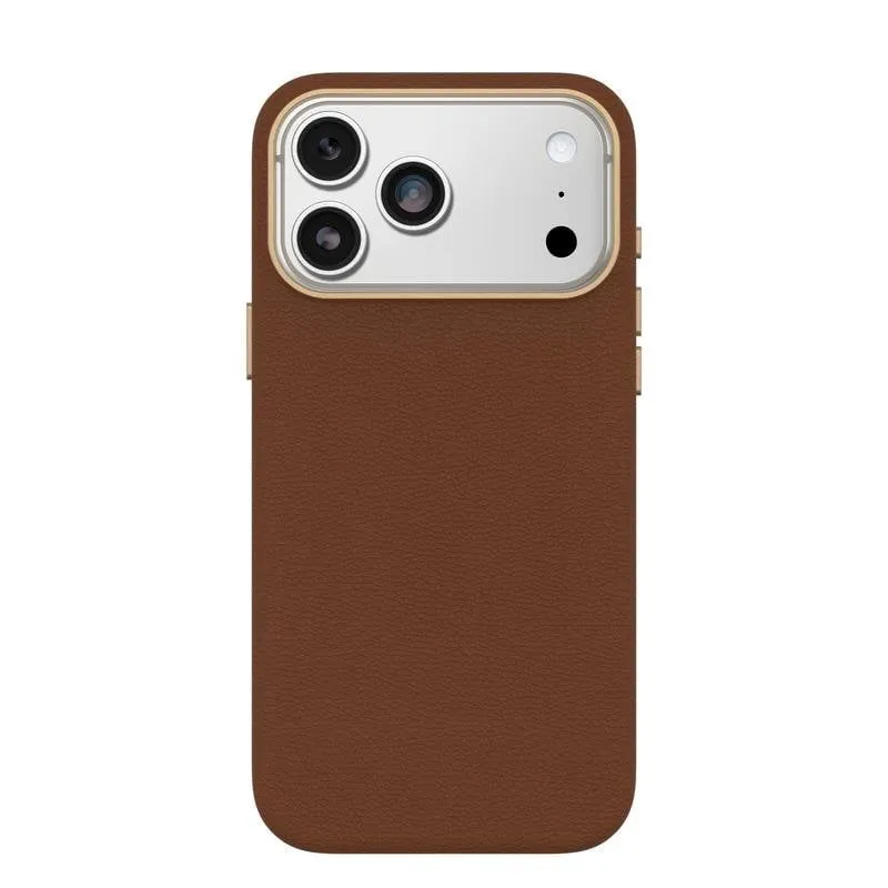 Funda para móvil OtterBox Symmetry Cactus Leather Cover Marrone per iPhone 17 Pro Max - immagine 1