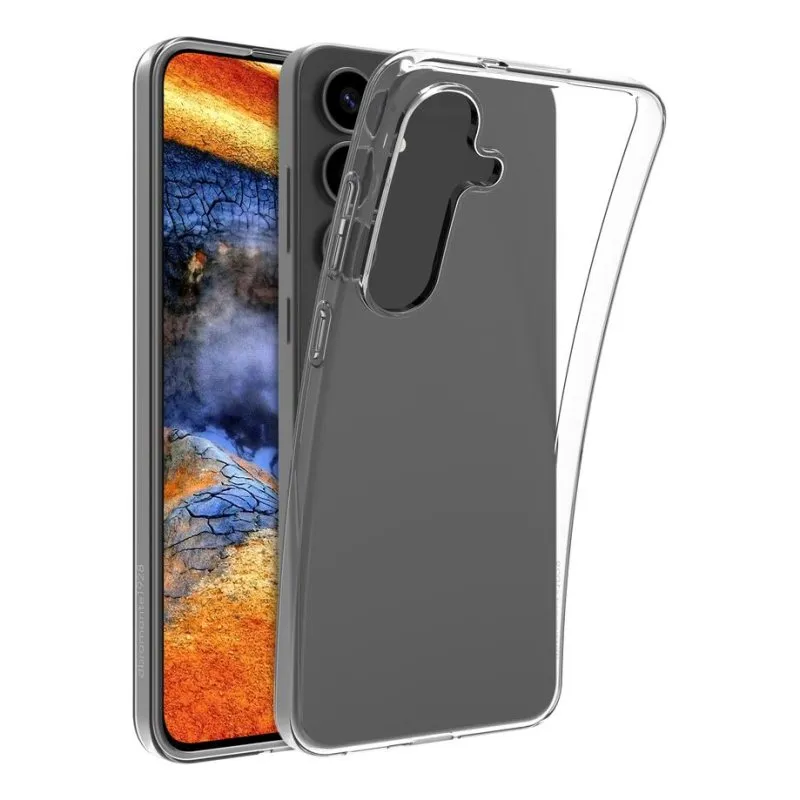Custodia per cellulare dbramante1928 Greenland Cover plastica trasparente per Galaxy S25 FE - immagine 1