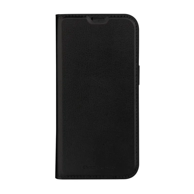Custodia per cellulare dbramante1928 Oslo Folio Magnetica Nera per iPhone 17e/16e/15/14/13 - immagine 1