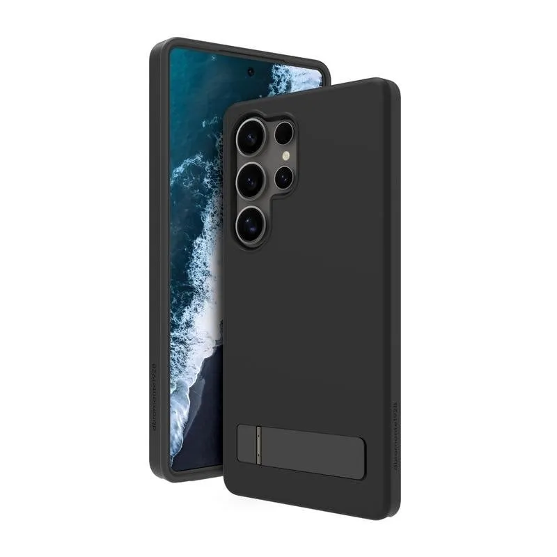 Funda para móvil dbramante1928 Iceland Pro Qi2 Kick Plastica Nera con ricarica wireless per Galaxy S25 Ultra - immagine 1
