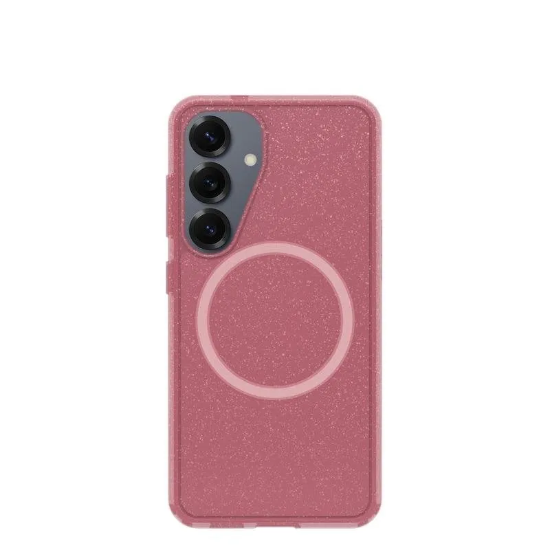 Funda para móvil OtterBox Symmetry Series Cover policarbonato rosa con magneti per Galaxy S25 - immagine 1