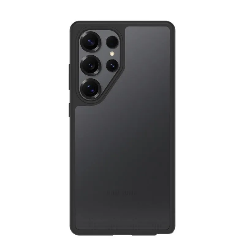 Custodia per cellulare OtterBox React Series Cover plastica nera trasparente per Galaxy S25 Ultra - immagine 1