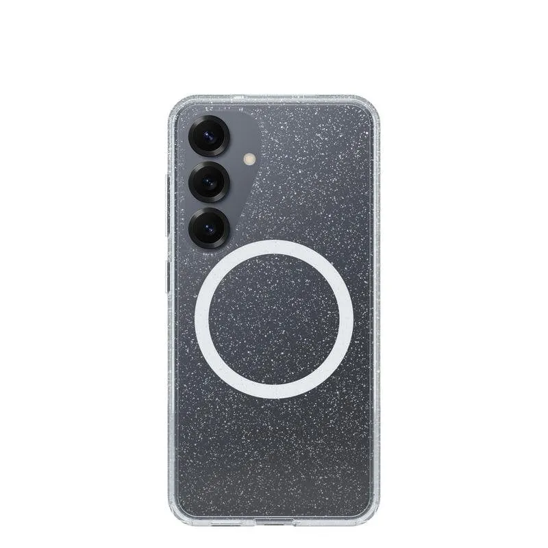 Custodia OtterBox Symmetry Series Clear con magneti PC trasparente per Galaxy S25 certificazione MIL-STD-810G - immagine 1