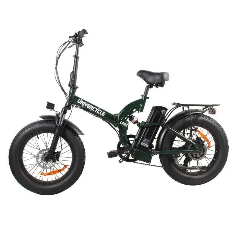 Bicicletta Elettrica Univercycle B4 350W 48V13Ah 20 Pollici Pneumatici Freni a Disco Idraulici Verde - immagine 1