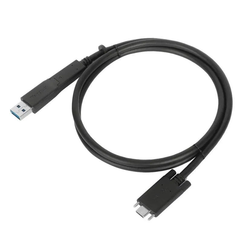 Cavo USB-C a USB-C Targus ACC1133GLX 1 m USB 3.2 Gen 1 Nero - immagine 1