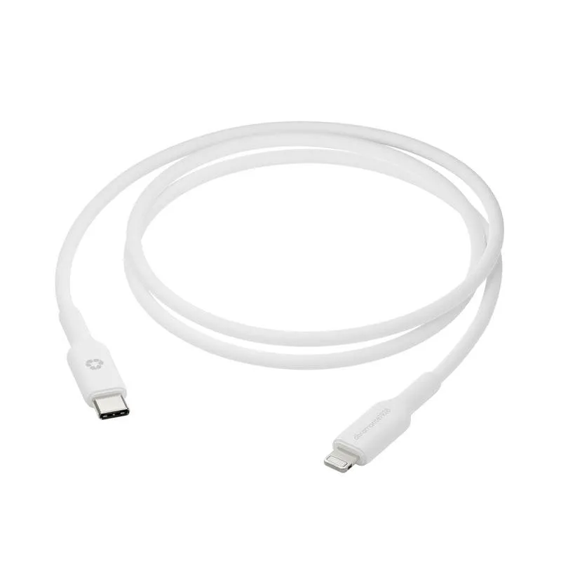 Cavo USB C DBRAMANTE1928 CB10CLWH7145 1 m USB 2.0 Bianco - immagine 1