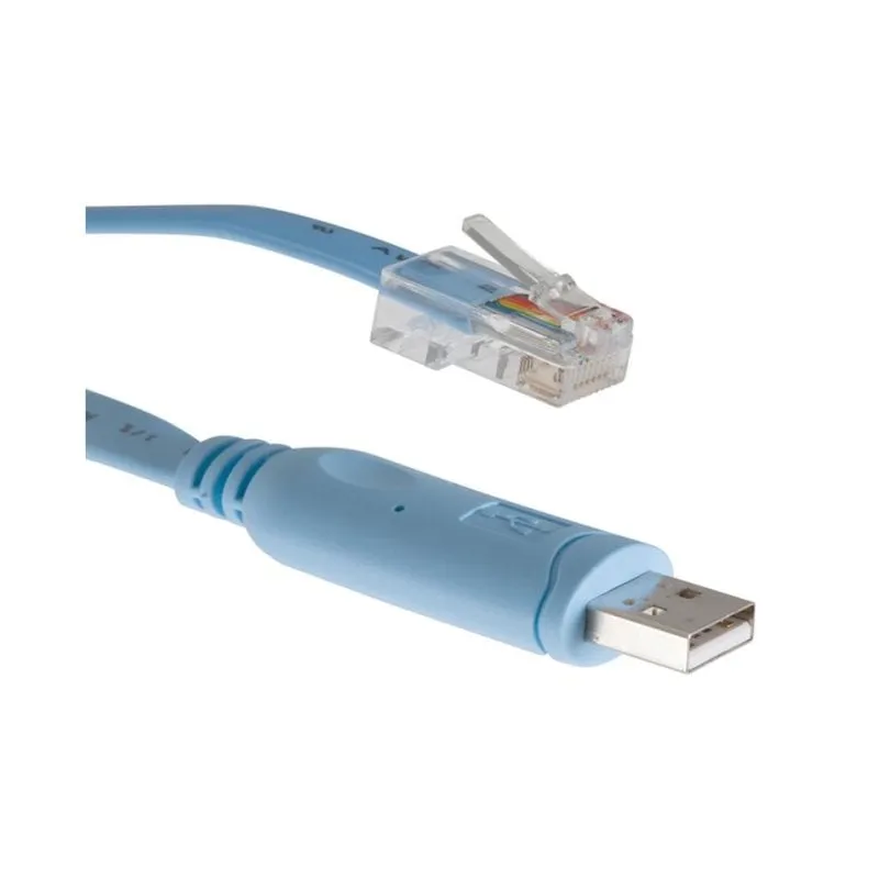 Cavo di segnale Micro USB a RJ-45 Cisco Blu 1 pezzo - immagine 1