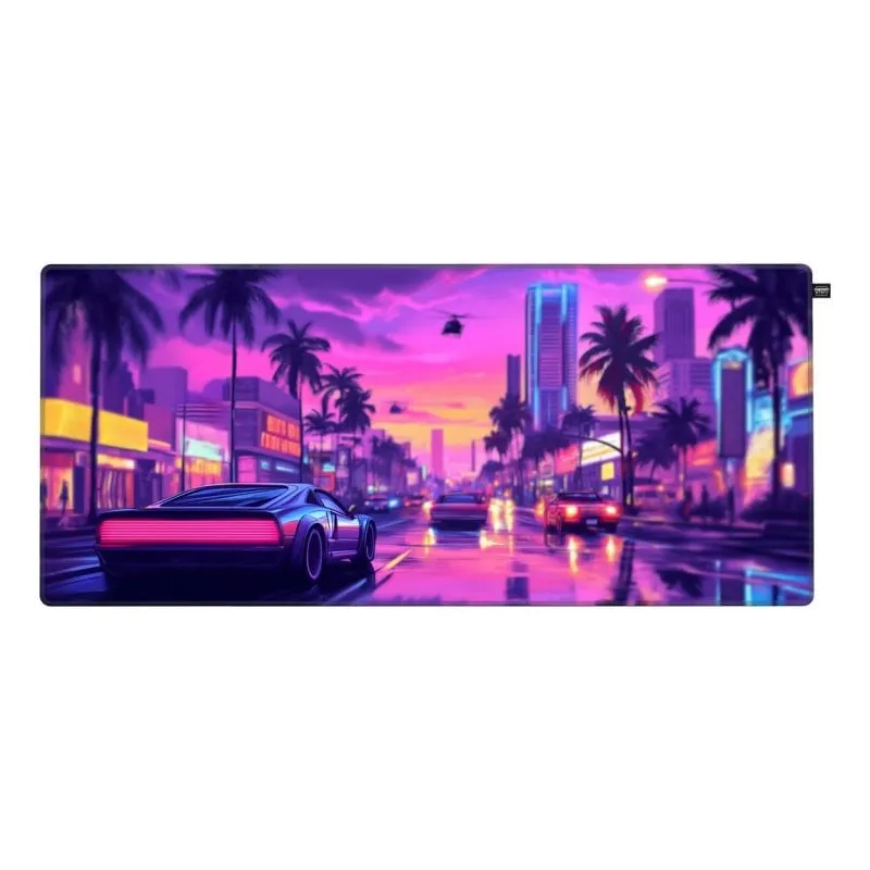 Alfombrilla per mouse CHERRY XTRFY GP5 Miami XL Multicolore Tessuto Gomma - immagine 1