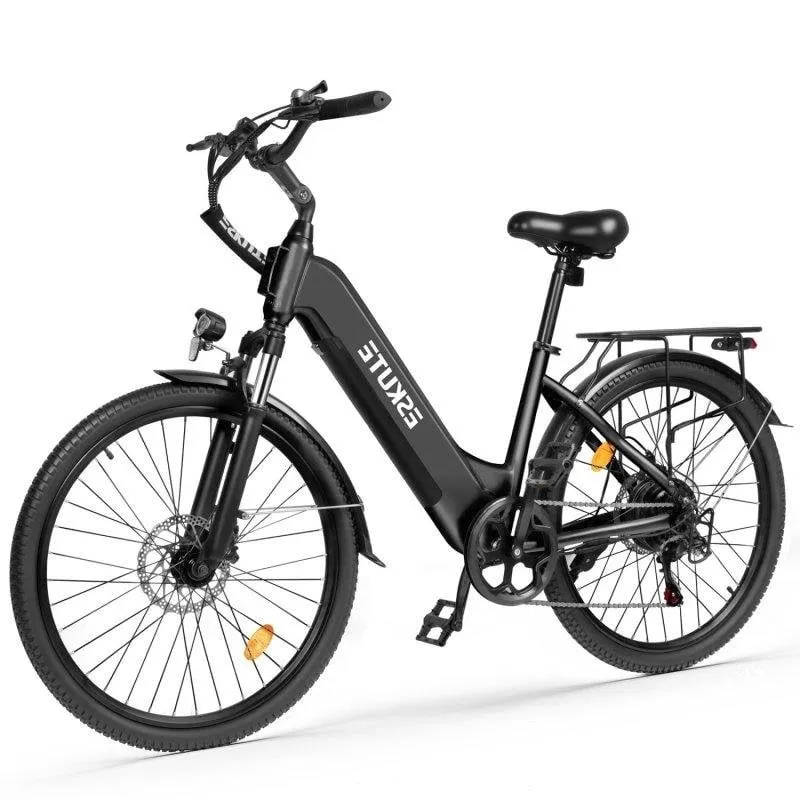 Bicicletta Elettrica Eskute C202 250W 48V 17.5Ah Nero 26'' Shimano - immagine 1