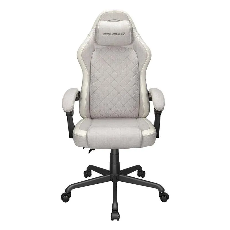 Sedia per videogiochi COUGAR CGR-FXF-ASW 120 kg Seduta e schienale imbottiti Nero - immagine 1