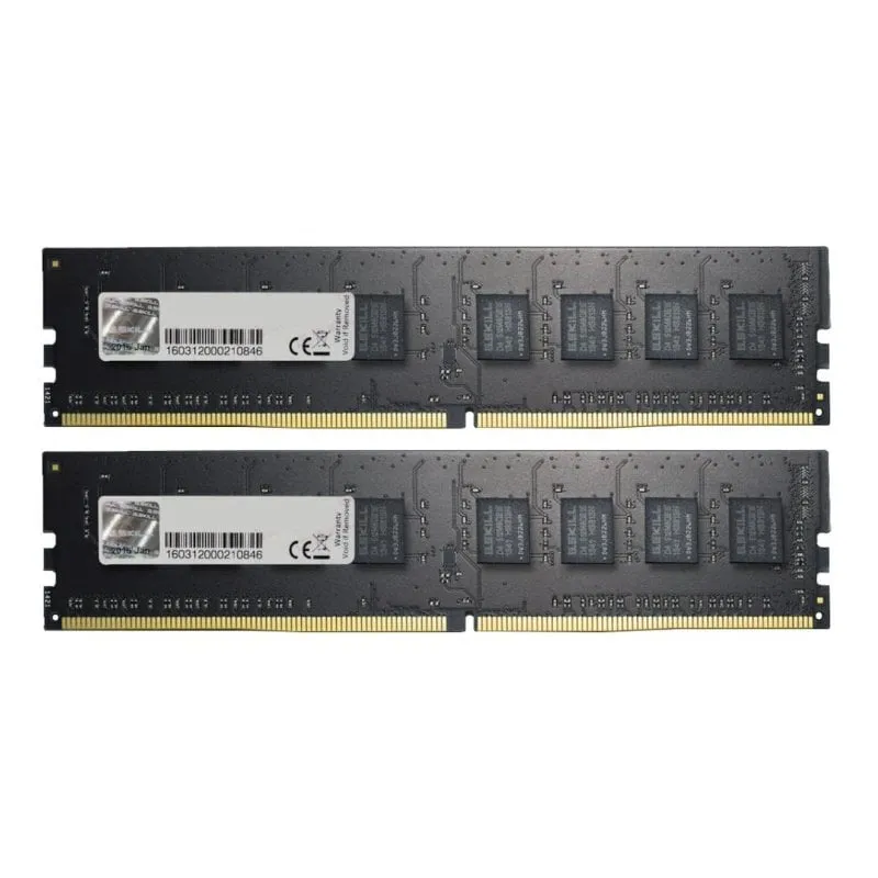 Memoria RAM G.Skill Value F4-2666C19D-64GNT 64GB 2x32GB DDR4 2666MHz CL19 Intel XMP Nero - immagine 1