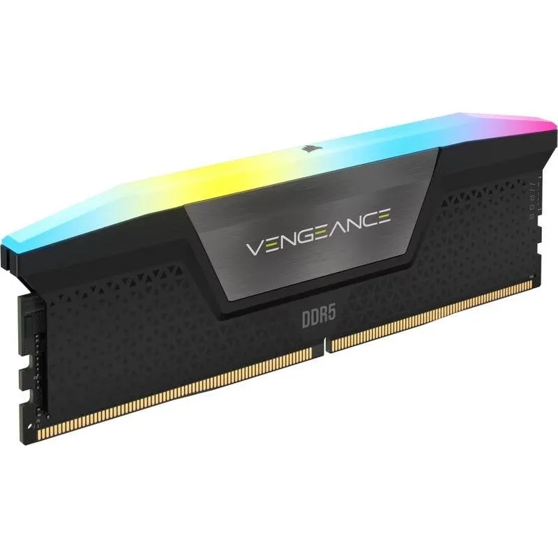 Memoria RAM Corsair Vengeance RGB 32GB 1x32GB DDR5 5200MHz CL40 AMD EXPO RGB - immagine 1