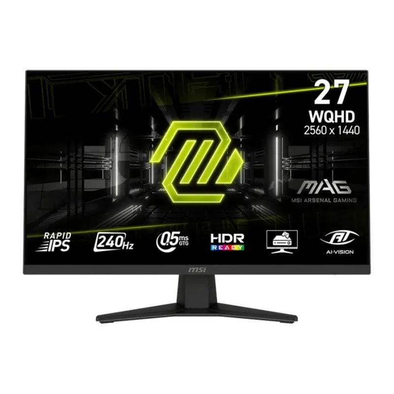 Monitor PC MSI MAG 274QFDE X24 27" Wide Quad HD 240Hz Rapid IPS FreeSync HDR - immagine 1