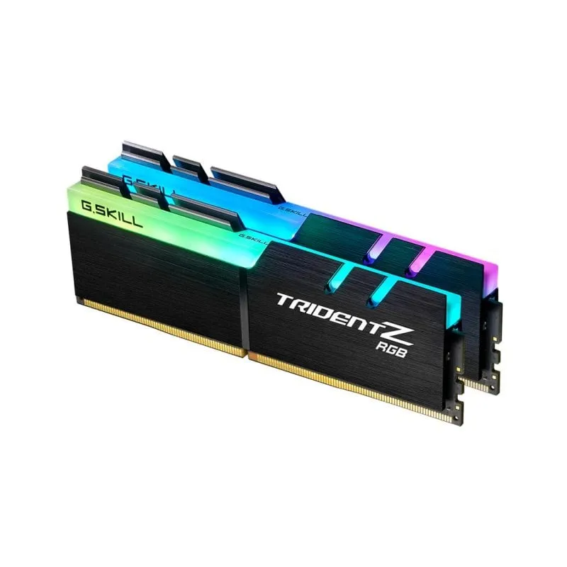 Memoria RAM G.Skill Trident Z RGB 16GB 2x8GB DDR4 3600MHz CL18 Nero RGB - immagine 1