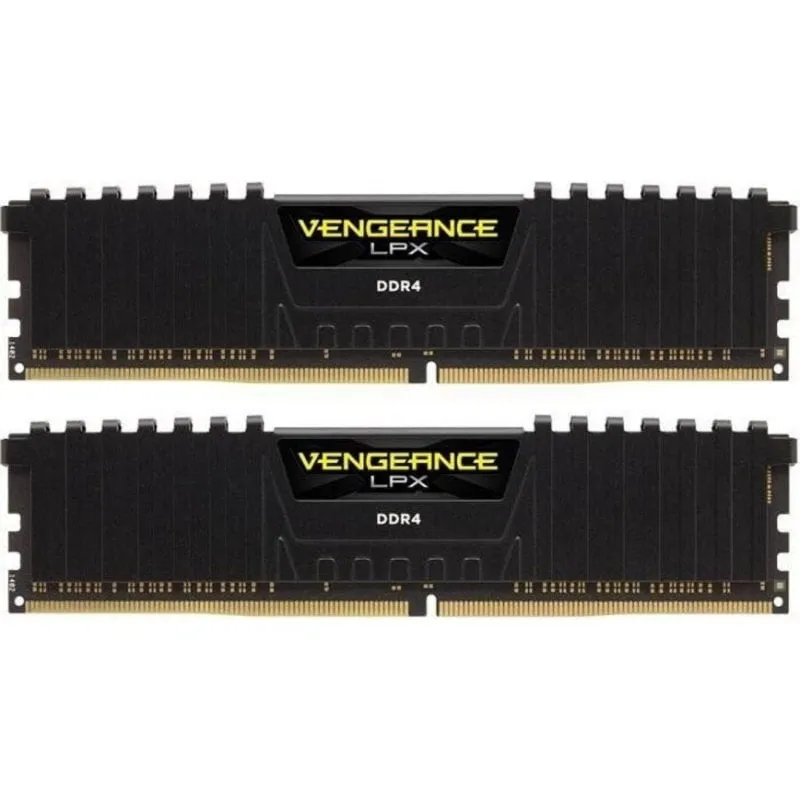Memoria RAM Corsair Vengeance LPX 32GB 2x16GB DDR4 2133MHz CL13 Intel XMP Nero - immagine 1