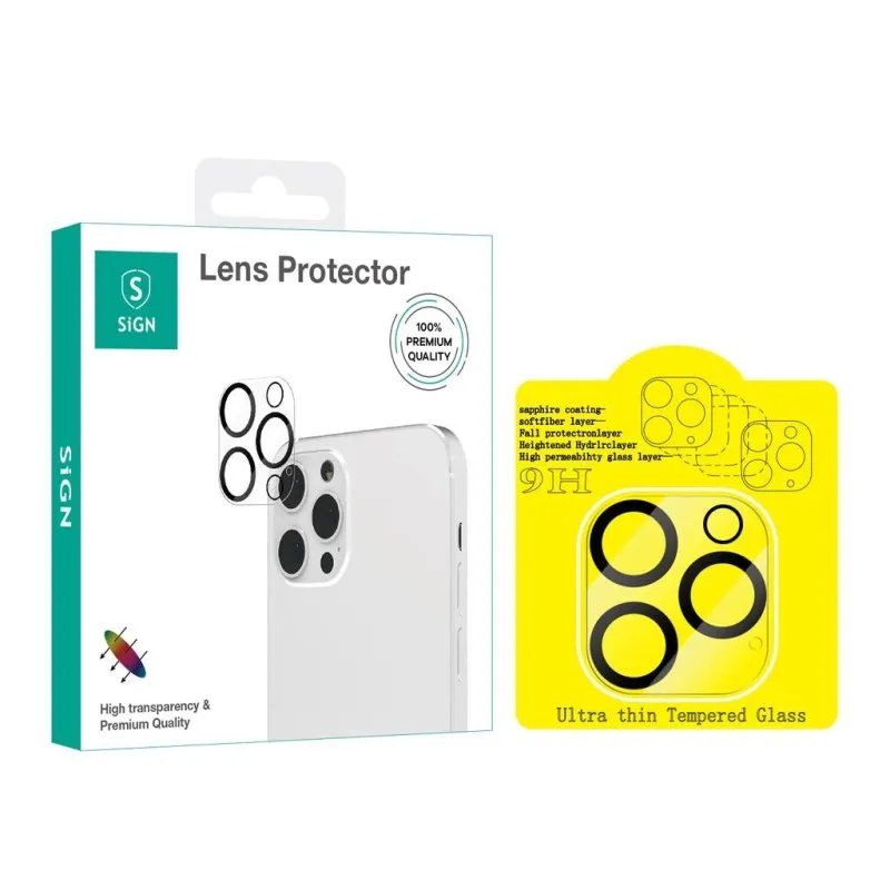Protezione Lente Vetro Temperato iPhone 14 Pro 14 Pro Max - immagine 1