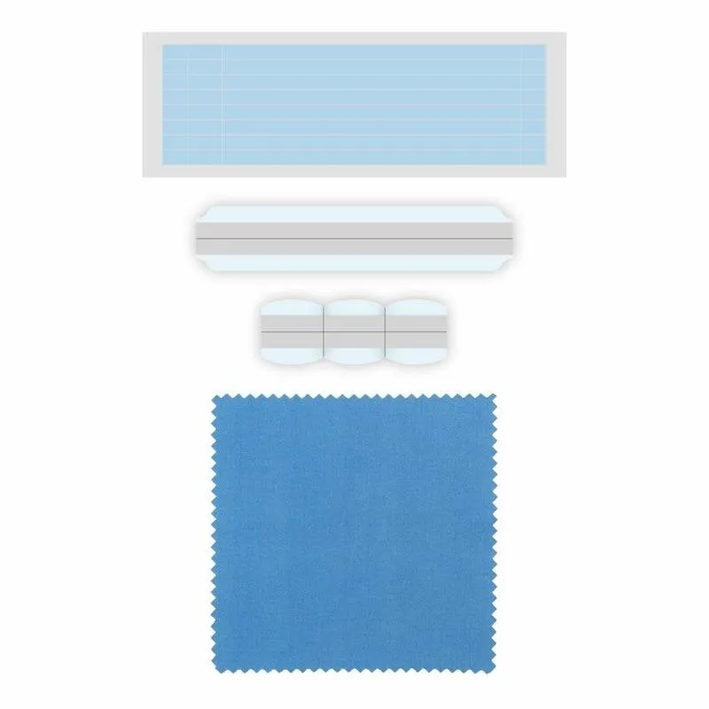Etichette autoadesive DICOTA D30194 trasparenti rettangolari 120 x 190 mm - immagine 1