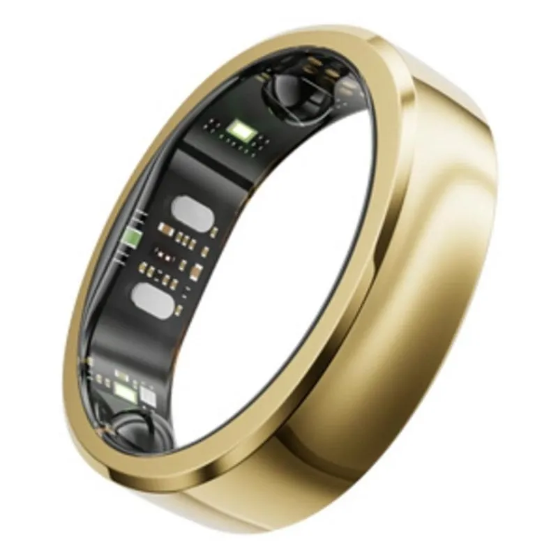 Anello intelligente RingConn Gen 3 Taglia 8 Bluetooth 5.0 IP68 Autonomia 14 giorni iOS/Android Oro - immagine 1