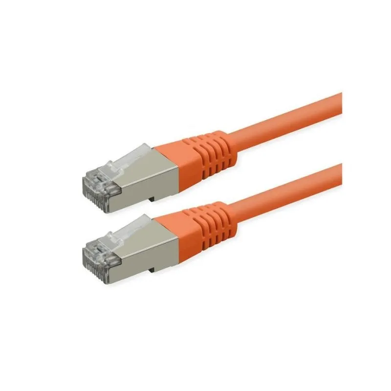 Cavo di rete ROLINE S/FTP Cat6 PoE 15 m arancione - immagine 1