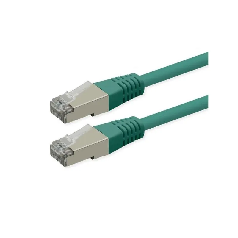 Cavo di rete Roline S/FTP Cat6 PoE 20 m verde - immagine 1