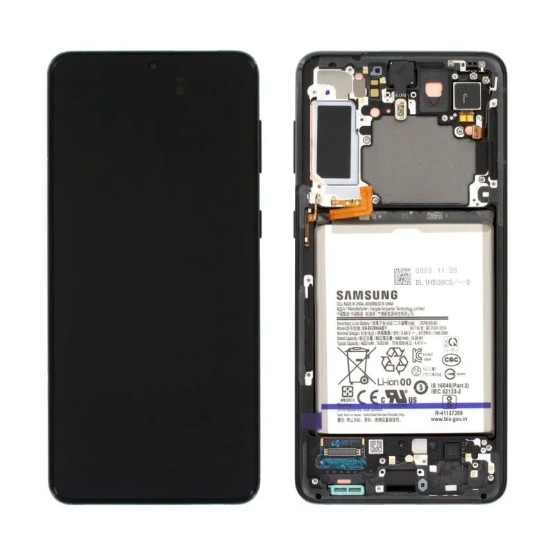 Schermo Samsung Galaxy S21+ Originale con Batteria Nero - immagine 1