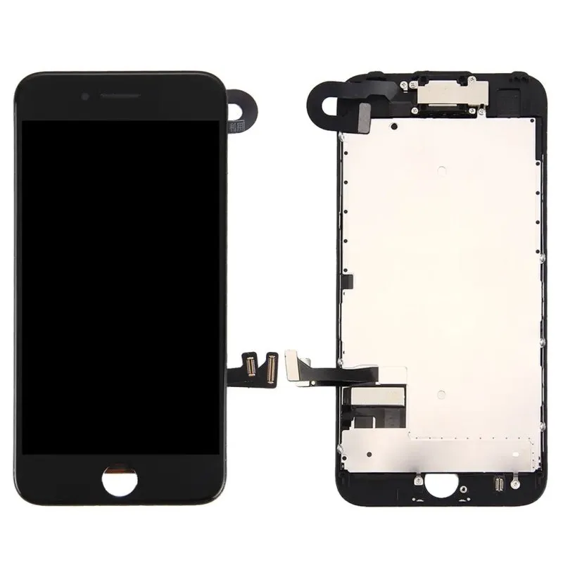 Display Completo Compatibile iPhone 8 SE 2020 Nero con Componenti - immagine 1