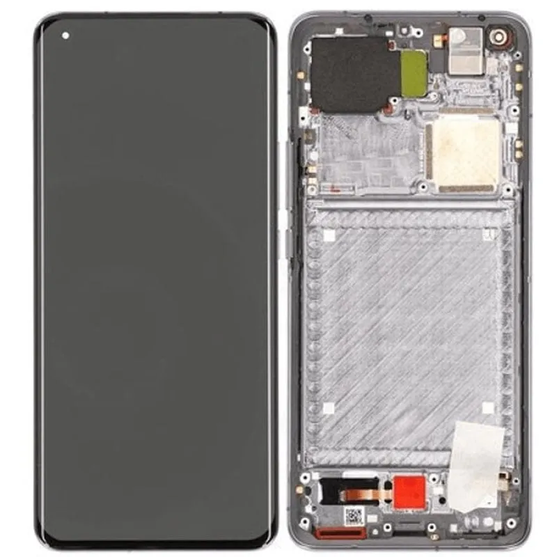 Display Xiaomi Mi 11 Ultra Ricambio Nero Smartphone - immagine 1