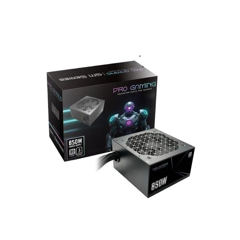 Fuente de Alimentación ProGaming 850W 80 Plus Silver Active PFC Nera - immagine 1