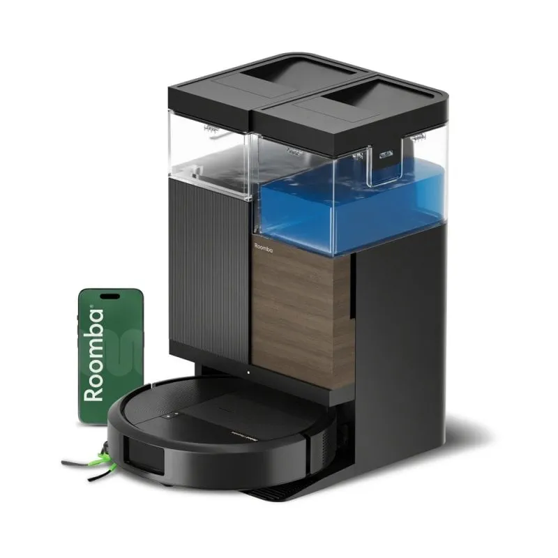 Robot Aspirapolvere e Lavapavimenti iRobot Roomba Plus 575 Combo con Base AutoWash™ Navigazione LiDAR 25.000 Pa - immagine 1