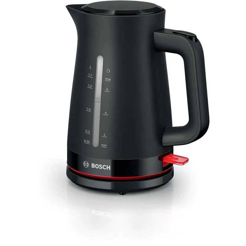 Bollitore elettrico Bosch TWK3M123 1,7 L 2400 W Nero - immagine 1