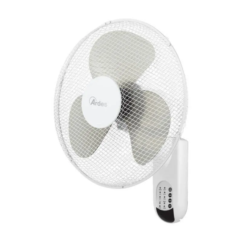 Ventilatore da Parete Ardes AR5W40RW 50W 40cm 3 Velocità Oscillante Timer Telecomando - immagine 1