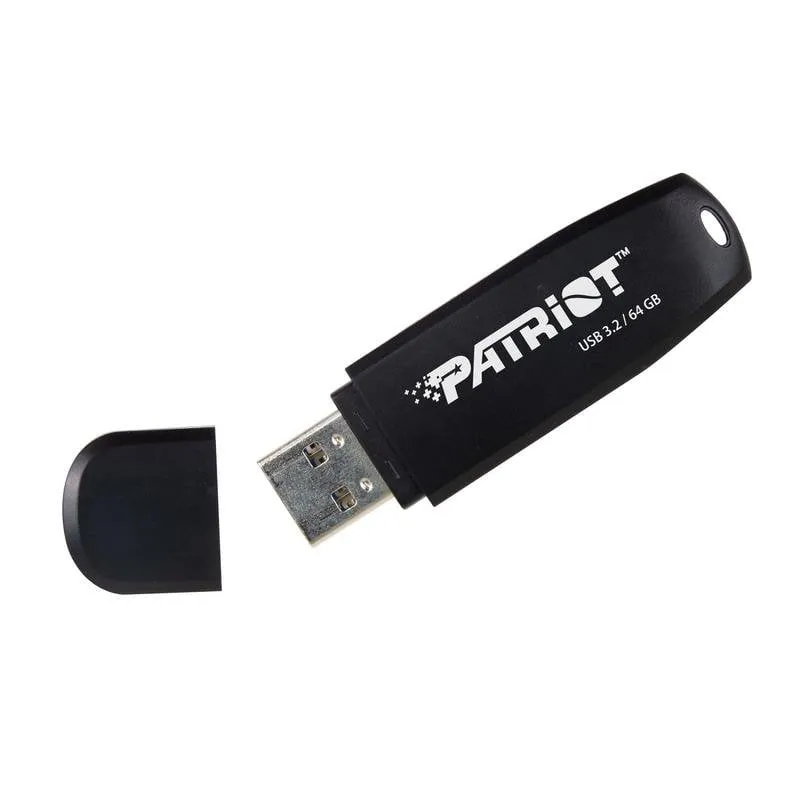 Chiavetta USB Patriot Xporter Core 64 GB USB-A 3.2 Gen 1 nera - immagine 1