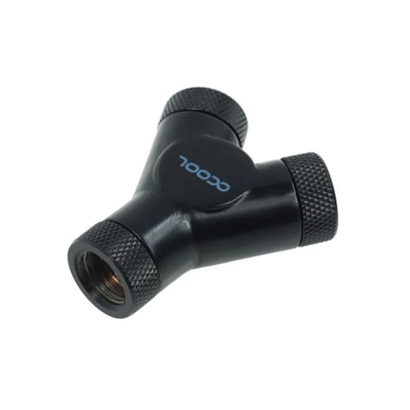 Refrigerazione Liquida Alphacool Racor ottone nero 18 mm 46 mm - immagine 1
