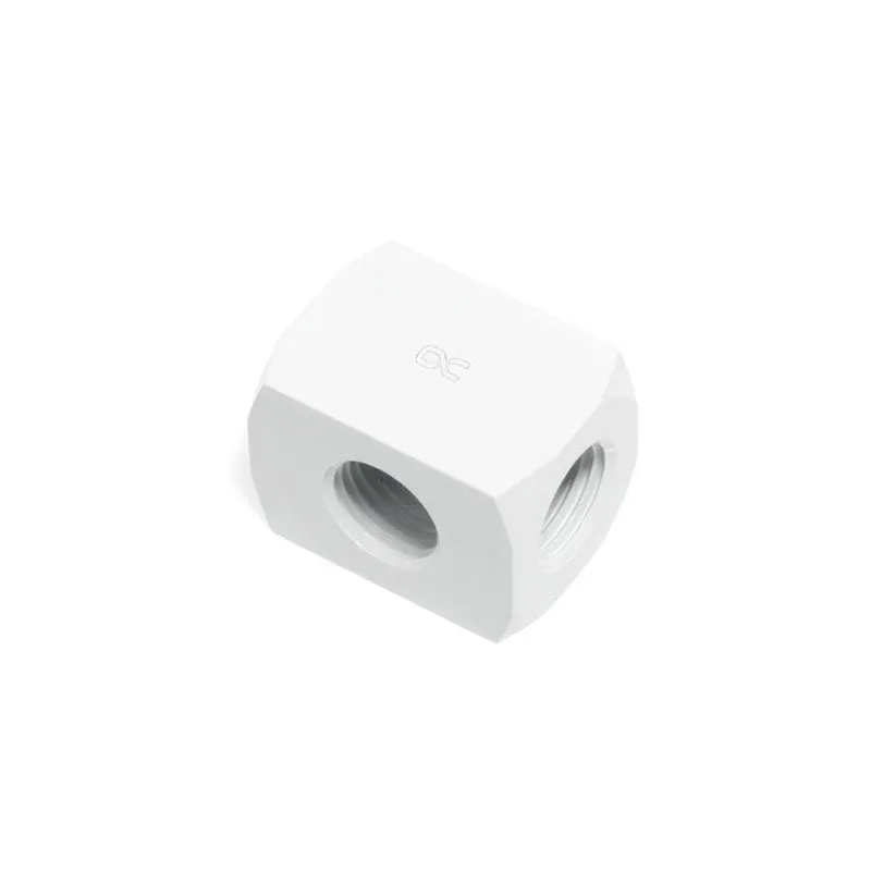 Refrigerazione Liquida Alphacool Blocco acqua ottone bianco 22x30 mm - immagine 1