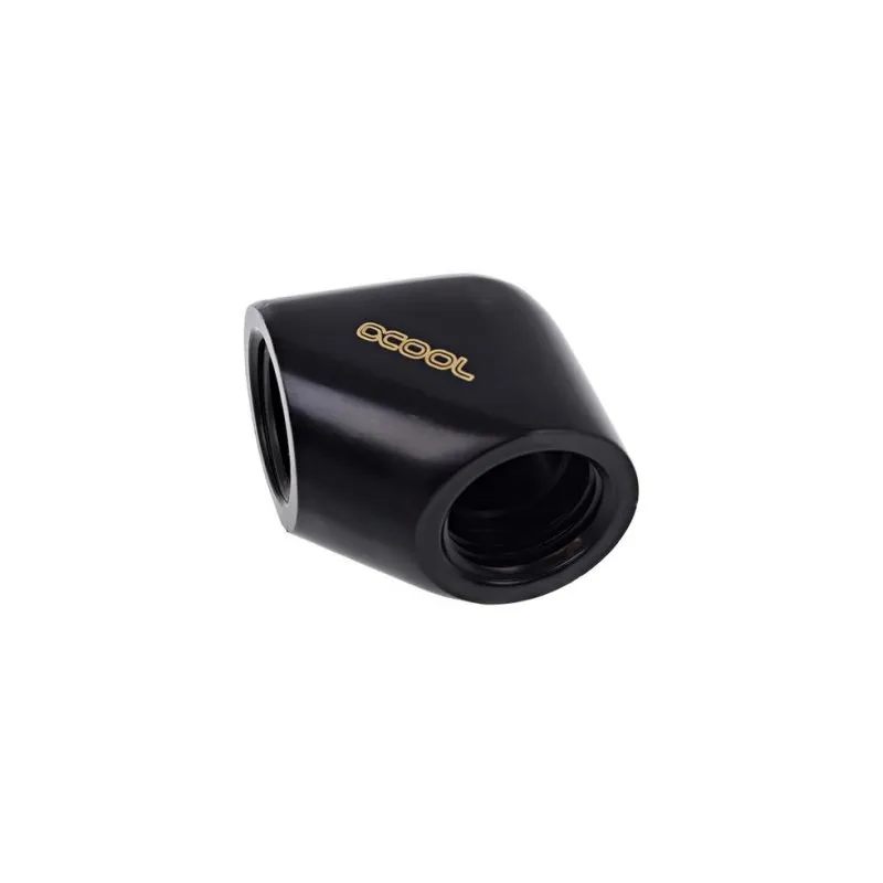 Refrigerazione Liquida Alphacool 17258 Connettore Femmina 1/4" 90° Nero - immagine 1