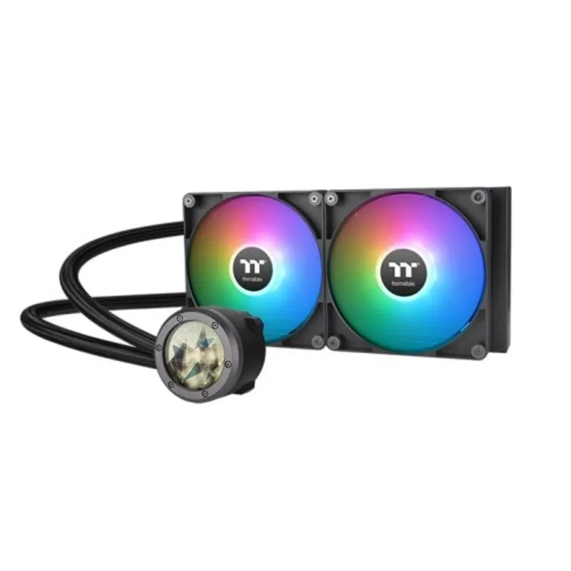 Raffreddamento Liquido Thermaltake TH280 V2 Ultra ARGB Sync 280mm 2 Ventole LCD - immagine 1