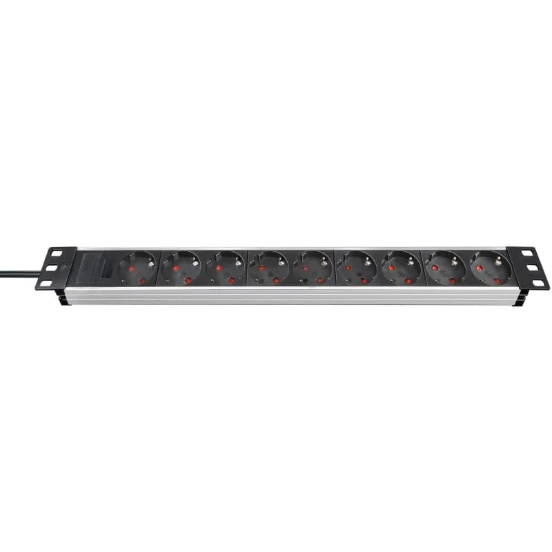 Multipresa Brennenstuhl 1390007009 9 prese con protezione e cavo 2 m - immagine 1