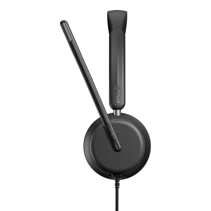 Cuffie EPOS IMPACT 860 cablate USB-C con cancellazione rumore per ufficio nere - immagine 1