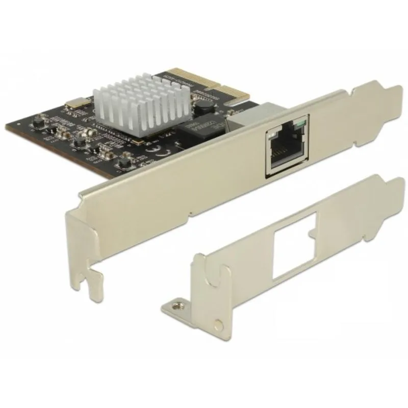 Scheda di Rete DeLOCK 89654 PCIe x4 2.0 RJ-45 10 Gbps NBASE-T - immagine 1