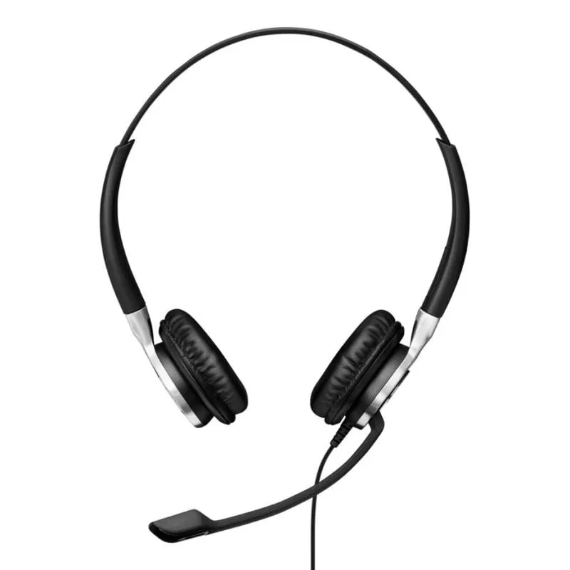 Auricolari Epos Impact SC 660 USB con cavo, USB Type-A, chiamate, cancellazione rumore, nero e argento - immagine 1