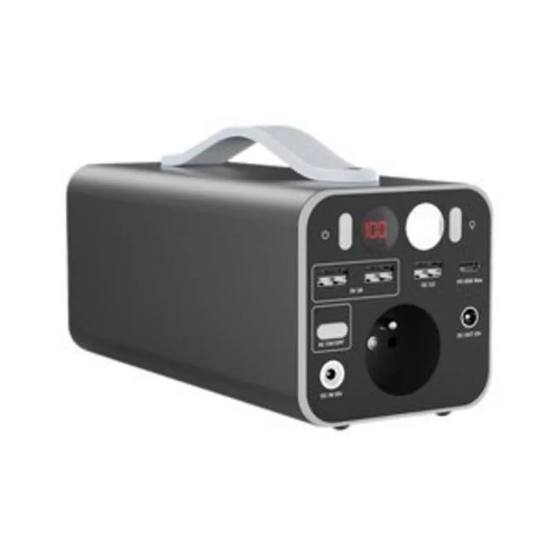 Stazione di energia DLH 156Wh 5 porte AC, DC, USB-C, USB-A Batteria Li-ion Caricatore incluso - immagine 1