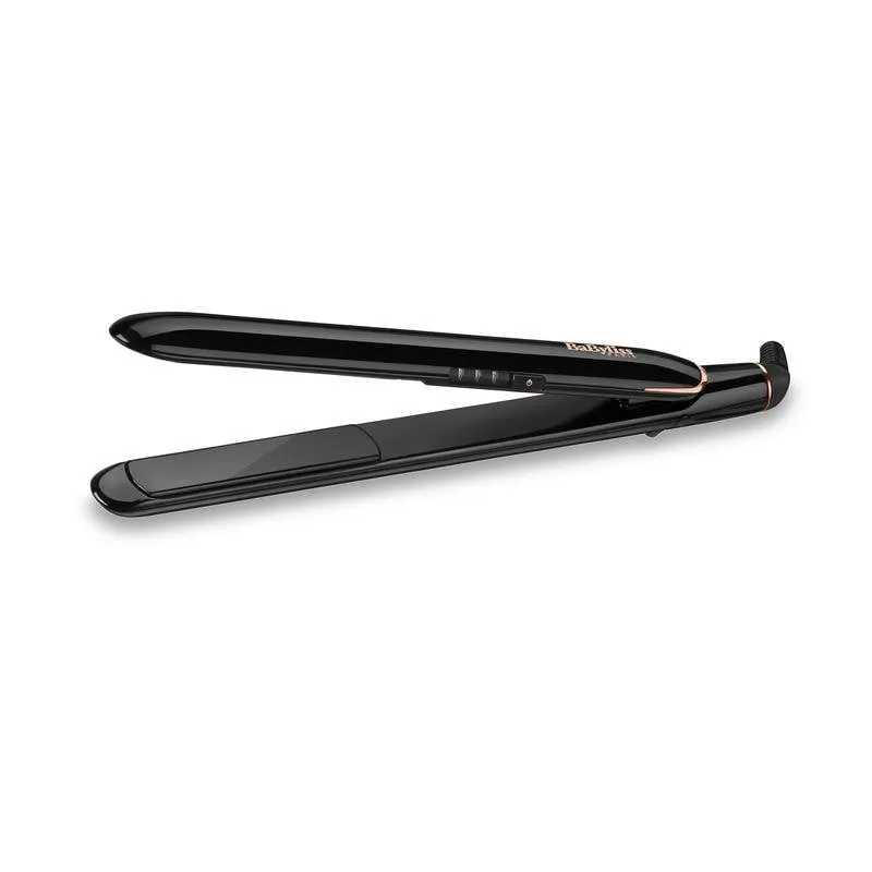 Piastra per Capelli Ceramica e Titanio BaByliss ST250E 230ºC 3 Impostazioni Spegnimento Automatico Nero - immagine 1