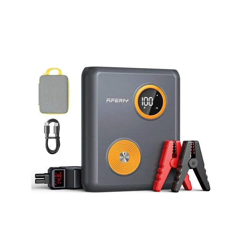 Avviatore Auto AFERIY GK03 2000A Sodium-Ion 27500mAh Nero - immagine 1