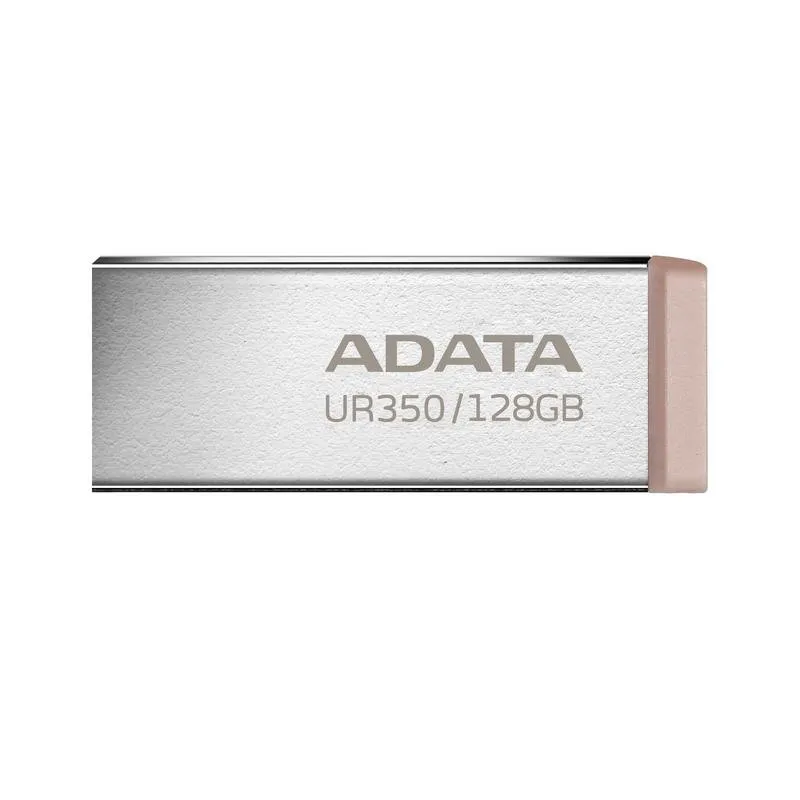 Unità Flash USB ADATA UR350 128 GB USB-A 3.2 Gen 1 Metallo Marrone - immagine 1