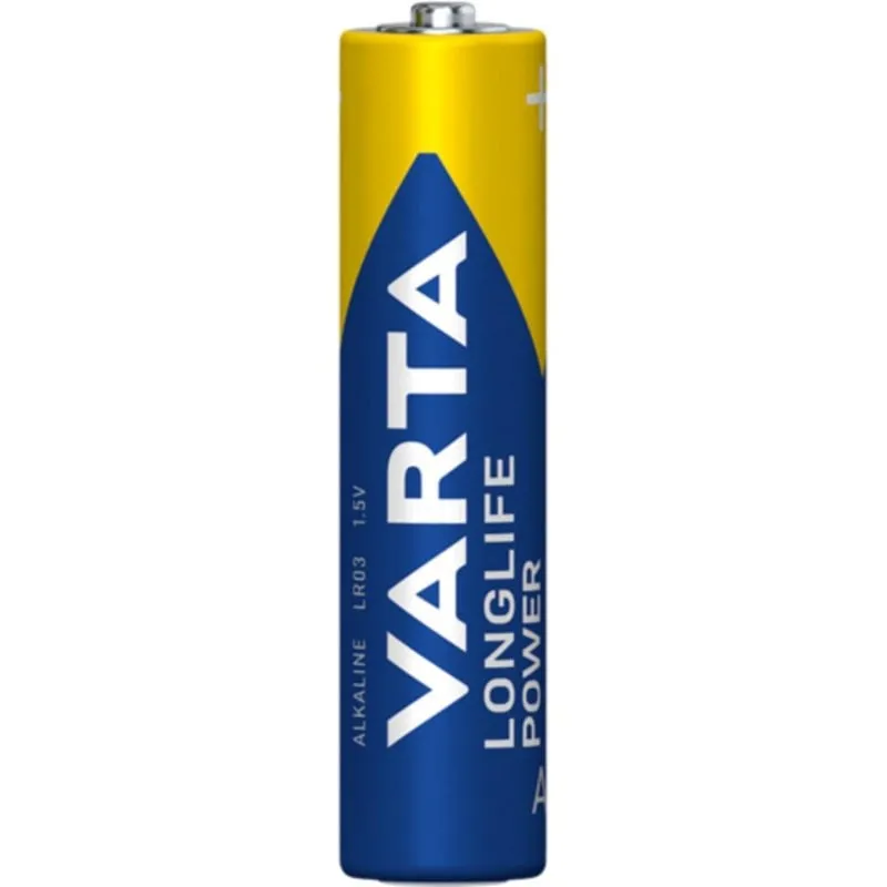 Pila AAA VARTA Longlife Power Alcalina 1,5 V Confezione da 4 - immagine 1